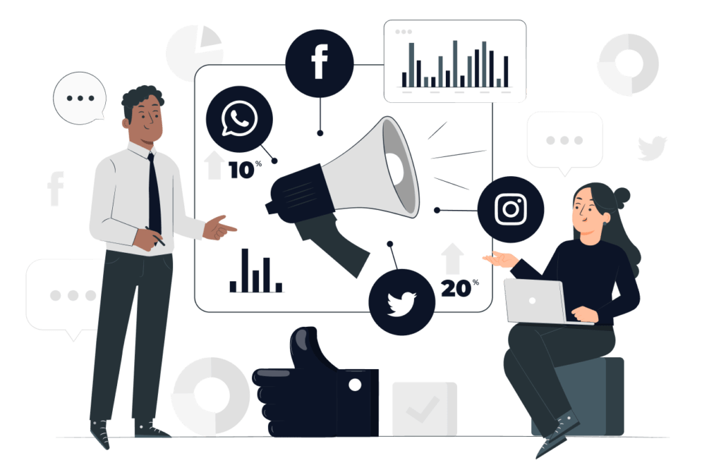 Social media marketing