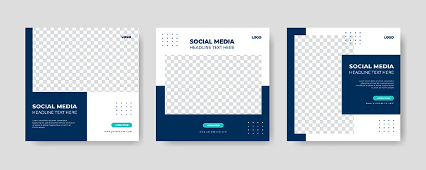 Unique modern editable social media banner template2