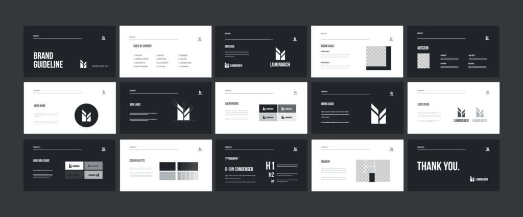 Vecteezy creative brand identity guide logo design template visual 57318574