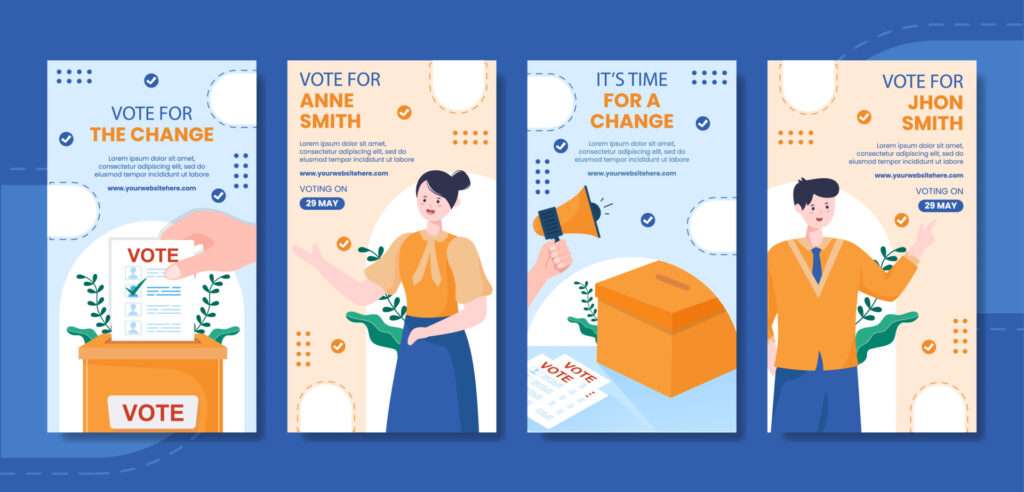 election day political Mailer
