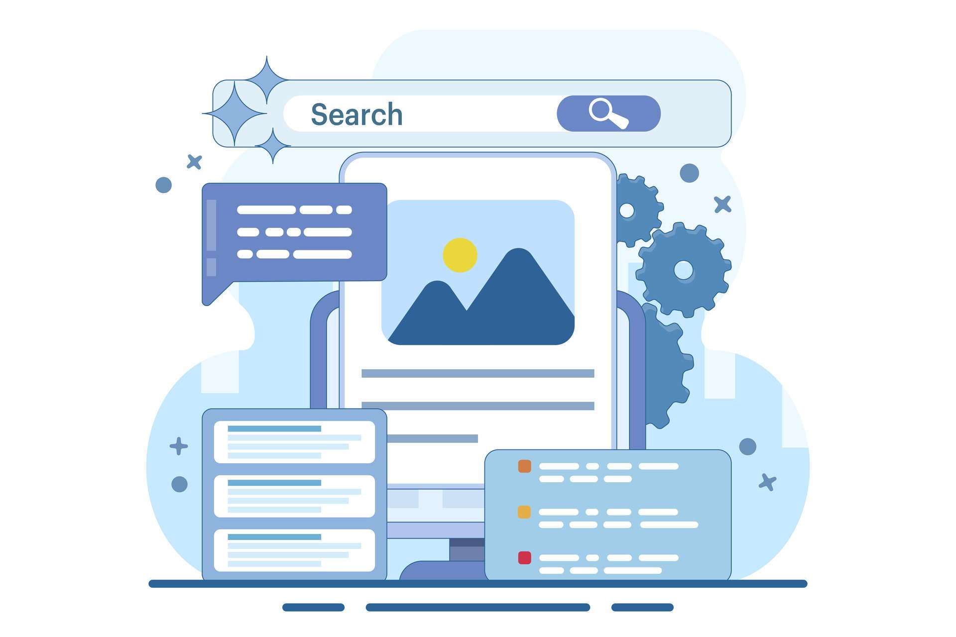 search concept
