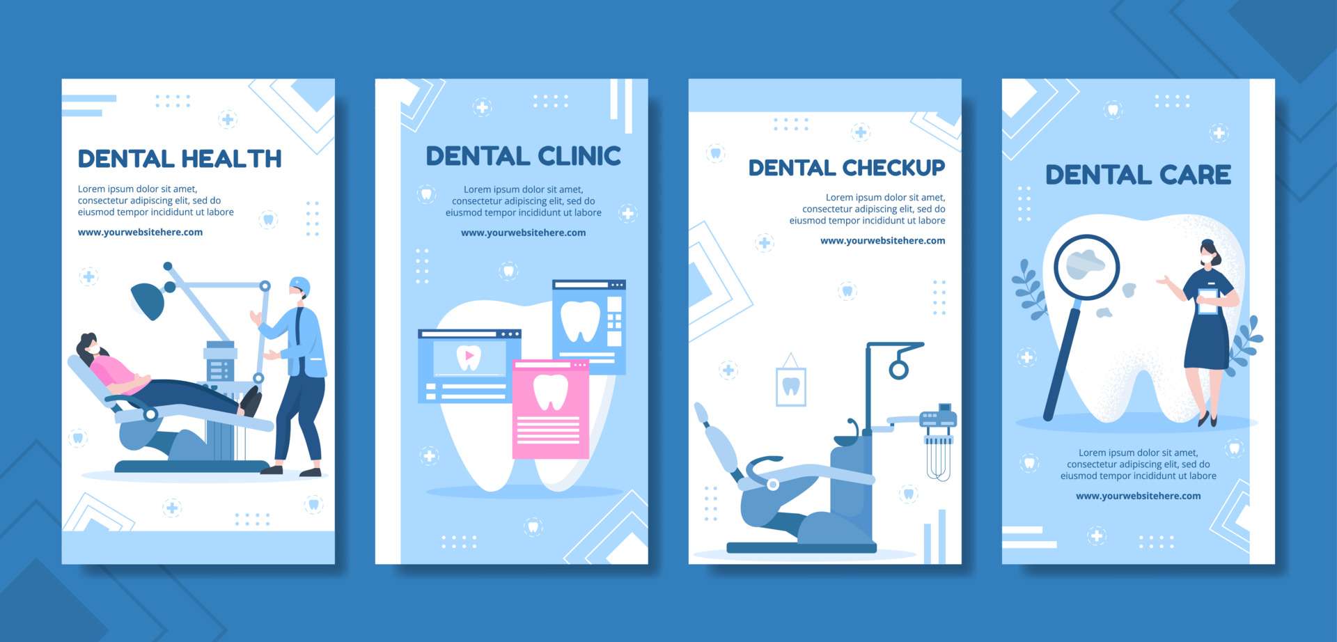 dental clinic social media stories